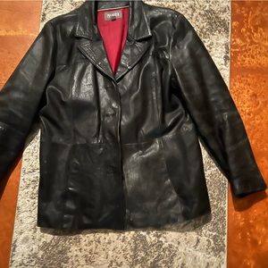 Wilson’s leather jacket fully lined